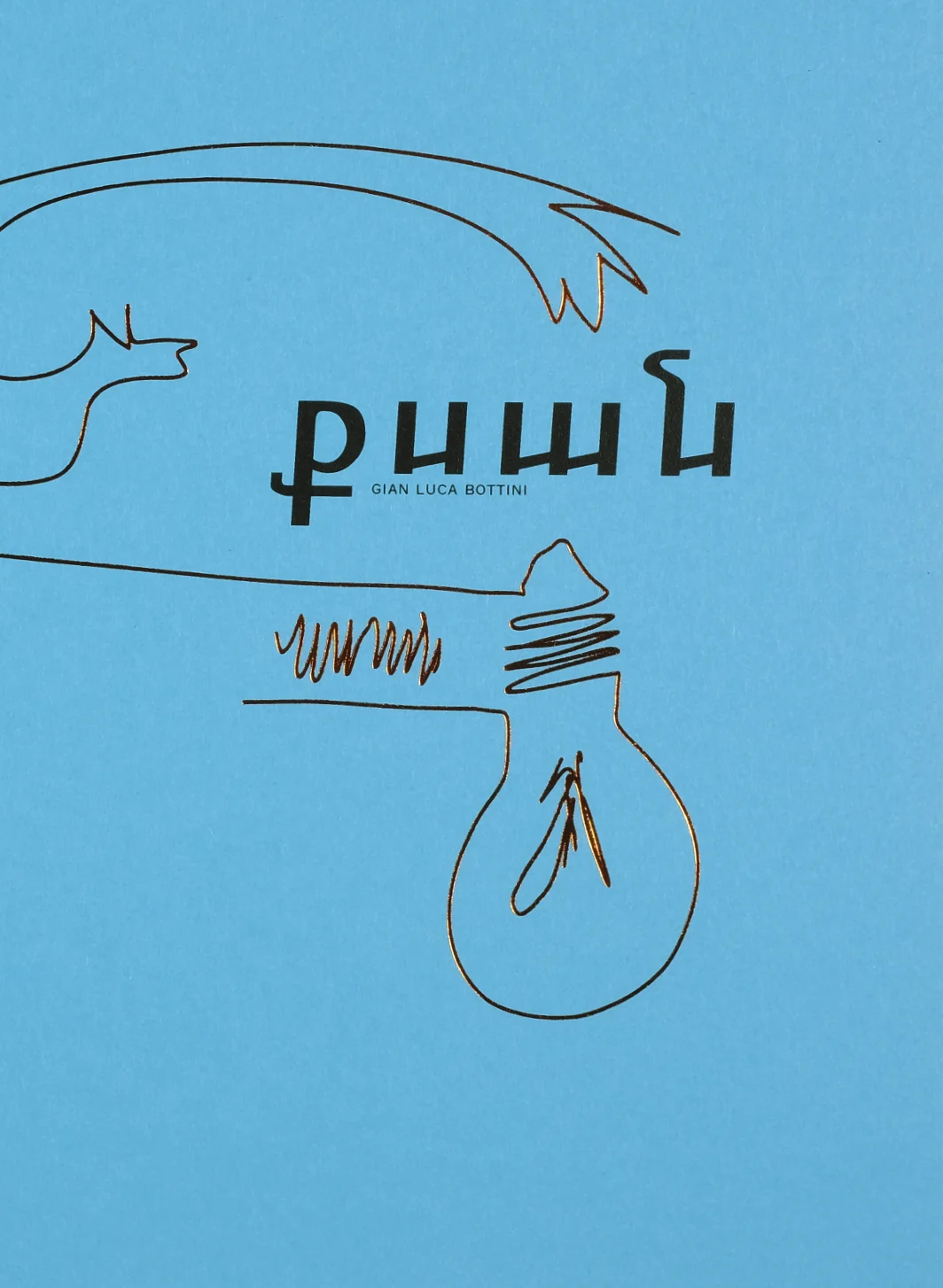 cover con titolo 20 [k'san] in lingua armena con segno grafico in lamina di bronzo